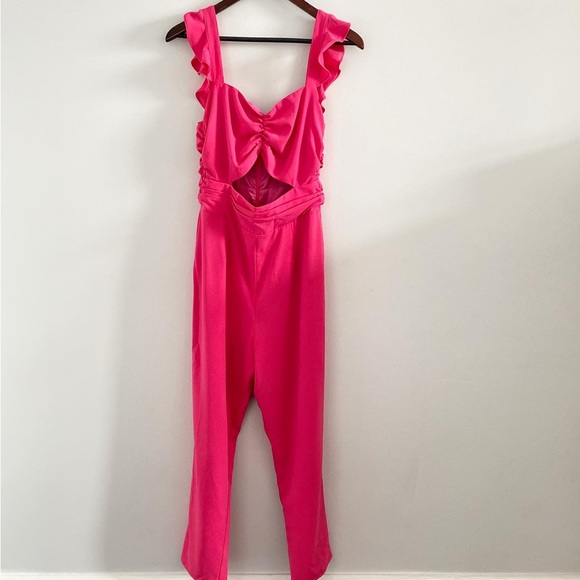 Revolve Lovers and Friends | Pink Jumpsuit - Picture 5 of 7